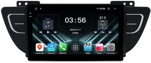 Магнитола для Geely Atlas 2018-2021 - FarCar DX3016M монитор 9.5" IPS на Android 13, 4+64Гб, CarPlay