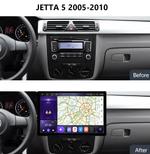 Магнитола для VolksWagen T5, T6, Tiguan, Passat, Polo, Jetta, Golf, Amarok и др. - Kuberg MKD монитор 13" QLED+2K на Android 12, ТОП процессор, 4G SIM-слот, CarPlay, 4+64ГБ