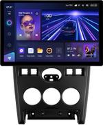 Магнитола для Lada Priora 2007-2013 (рамка черная тип 2) - Teyes CC3-2K монитор 13" 2K QLED, Android 10, Быстрая, 4G SIM-слот, CarPlay