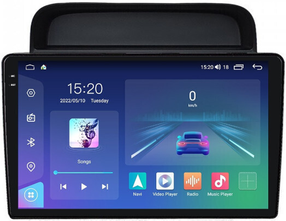 Магнитола для Toyota Land Cruiser 100, Lexus LX470 1998-2002 (климат на ШГУ) - Parafar PF449RN2K на Android 13, QLED+2K, ТОП процессор, 4Гб+32Гб, CarPlay, 4G SIM-слот