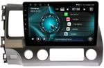 Магнитола для Honda Civic 2005-2012 (левый руль, рамка 10)- Vaycar VA20-0044 на Android 13, 4G SIM-слот