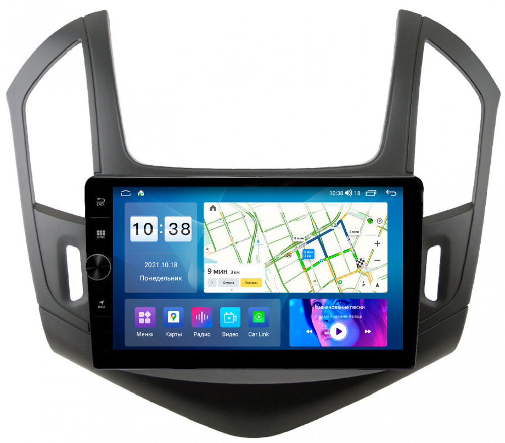 Магнитола для Chevrolet Cruze 2012-2015 - Parafar PF261LHDAV на Android 12, ТОП процессор, 3Гб+32Гб, CarPlay, 4G SIM-слот