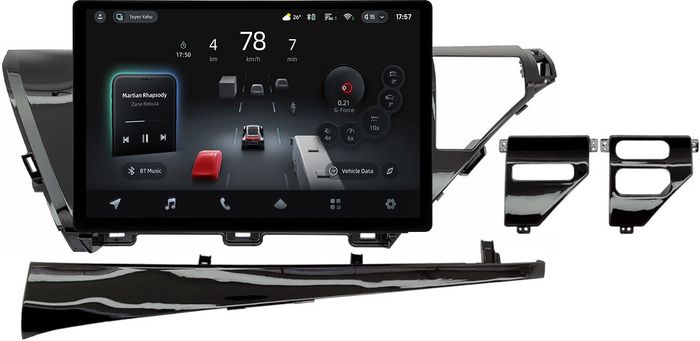 Магнитола для Toyota Camry 70 2017-2021 (без JBL) - Teyes CC4-PRO монитор 13" 2K QLED на Android 13, Быстрейшая, Snapdragon 778G, ИИ, CarPlay, DSP, 4G SIM-слот