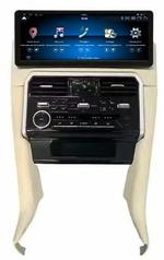 Магнитола для Nissan Patrol Y62, Infiniti QX56/QX80 2010-2019 - Kuberg цвет беж, монитор 17", Android 13, Быстрая, CarPlay, 4 SIM-слот, беспроводная зарядка