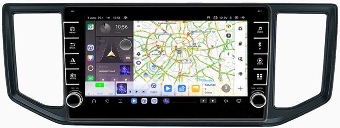 Магнитола для Volkswagen Crafter 2017+ - Kuberg OL-1972 (кнопки и крутилки) Android 13, TS20, 6+128Гб, CarPlay, 4G SIM-слот