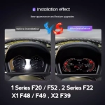 Электронная панель приборов  BMW X2 F39 2018-2022 - 1297 с LCD / ЖК 11" экраном QLED