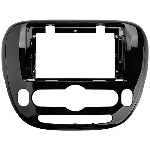 Комплект рамки с разъёмами 9"+can KIA Soul 2013-2019 климат с экранчиком (A)