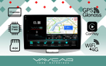 Магнитола для Volkswagen Passat B6/CC 2005-2015 - Vaycar VA81-0909-2K на Android 13, 8-ядер, 2K QLED, ТОП процессор, CarPlay, 4G SIM-слот