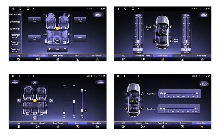 Магнитола в рамку LUX, 9" или 10" с экраном 13" QLED+2K - Kuberg на Android 12, TS10, 4G SIM-слот, CarPlay