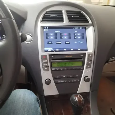 Магнитола для Lexus ES350 2006-2012 - Kuberg QLed, Android 13, TS20, CarPlay, SIM-слот