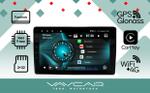 Магнитола для Mitsubishi L200 2015+ (рамка-накладка) - Vaycar VA47-7198 на Android 13, 4G SIM-слот