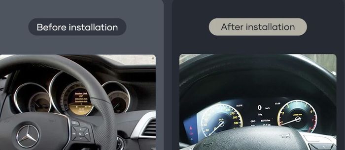 Электронная панель приборов Mercedes-Benz E-класс W212 2009-2012 (NTG 4.0) - 1317B с LCD / ЖК 12.3" экраном QLED