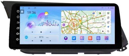 Магнитола для Hyundai Elantra 6 2016-2018 (штатная КЗВ, рамка тип 2) - FarCar монитор 12.3" 2K QLED на Android 14, TS10, CarPlay, 4G SIM-слот