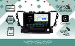 Магнитола для Toyota Alphard 30, Vellfire 2015-2023 (менее 10 динамиков, правый руль) - Vaycar VA77-0564-2K на Android 13, Быстрая, 2K QLED, CarPlay,4G SIM-слот
