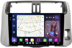 Магнитола для Toyota Land Cruiser Prado 150 2009-2013 (правый руль) - FarCar XXL9-7041PR монитор 9.5" 2K QLED на Android 14, TS20, 8+256Гб, CarPlay, 4G SIM-слот