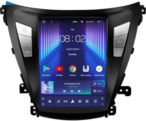 Магнитола для Hyundai Elantra 5 MD 2013-2015 - Teyes TPRO 2 монитор 9.7" QLED в стиле "Тесла" на Android 10, TS10, 4G SIM-слот