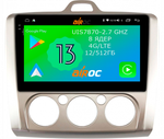Магнитола для Ford Focus II 2004-2011 (кондиционер) - Airoc 2K AU-1702M на Android 13, TS20, 12/512Гб, SIM-слот