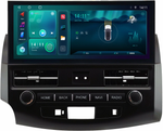Магнитола для Mitsubishi Outlander 2 XL 2005-2012, Peugeot 4007, Citroen C-Crosser - Kuberg монитор 12.5" в стиле LEXUS на Android 12, Быстрая, CarPlay, 4G SIM-слот