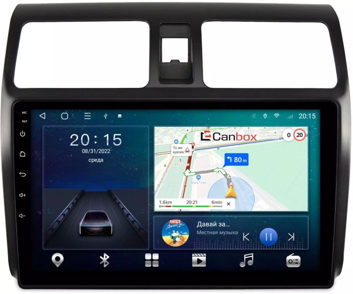 Магнитола для Suzuki Swift 2004-2010 - Canbox 1024 Android 10, 8-ядер, SIM-слот