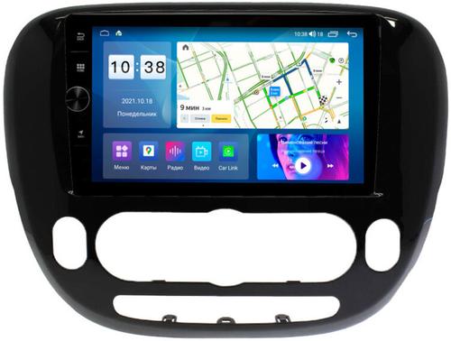 Магнитола для KIA Soul 2 2014-2019 (кондиционер, рамка глянцевая) - Parafar PF526LHDAV на Android 12, ТОП процессор, 3Гб+32Гб, CarPlay, 4G SIM-слот