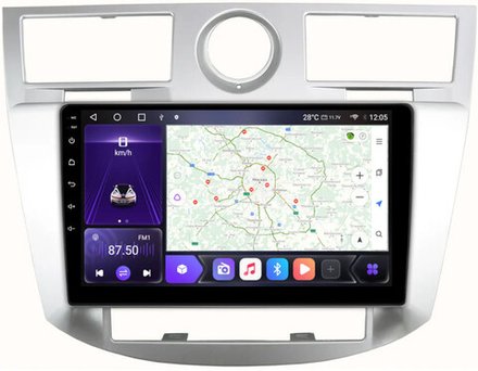 Магнитола для Chrysler Sebring 2006-2010 - Kuberg EW-9301 QLed, Android 12, TS10, CarPlay, 4G SIM-слот