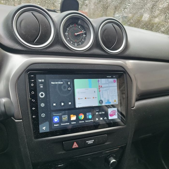 Магнитола для Suzuki Vitara 2015+ - Kuberg OL-9621 QLed, Android 12, TS10, CarPlay, 4G SIM-слот