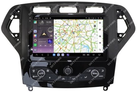Магнитола для Ford Mondeo 4 2007-2010 - Kuberg SF-9281-1 QLed, Android 13, TS20, CarPlay, SIM-слот