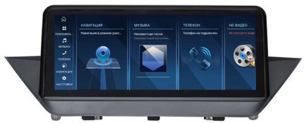Магнитола для BMW X1 E84 2009-2015 CIC - FarCar BMW2012 монитор 10.25" на Android 13, 8Гб+128Гб, CarPlay, 4G SIM-слот