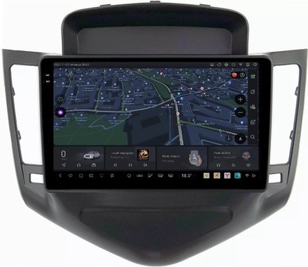 Магнитола для Chevrolet Cruze 2009-2012 - Kuberg OL-9222 QLed+2K, Android 13, UIS7870 (DUDU7), CarPlay, SIM-слот
