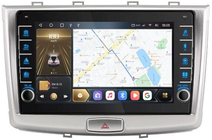Магнитола для Haval H6 2016+ - Kuberg OL-1801 (кнопки и крутилки), Android 12, TS10, CarPlay, 4G SIM-слот