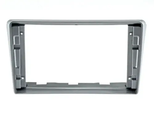 Комплект рамки с разъёмами 9" Toyota Avensis 250 2003-2008 серебро