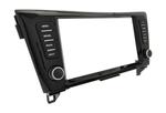Комплект рамки с разъёмами 9" Nissan Qashqai J11, X-Trail T32 2014-2022 (без 360) маленькая с кнопками