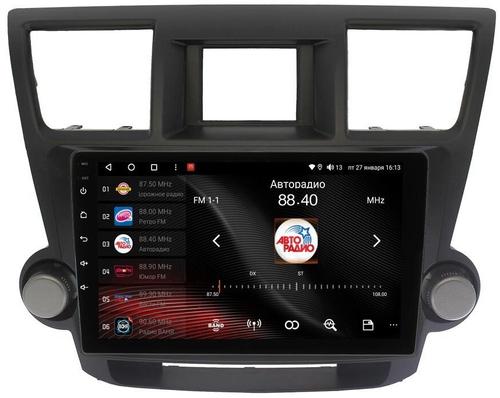 Магнитола для Toyota Highlander 2007-2013 (крутилки декоративные) - Vaycar VA77-0035 на Android 13, Быстрая, 4G SIM-слот