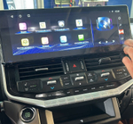 Магнитола для Toyota Land Cruiser 200 2007-2015 (со штат. камерой или 360) - Kuberg ZH-T1602 монитор 16.3" на Android 12, беспроводная зарядка, блок климата, CarPlay, 4G SIM-слот, 8/128Гб