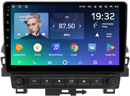 Магнитола для Mitsubishi Eclipse Cross (взамен ШГУ-планшета с крутилками) - Teyes SPRO+ монитор 10" IPS на Android 10, ТОП процессор, 4Гб+32Гб, 4G SIM-слот