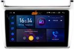Магнитола для Volkswagen Polo 2009-2020 (черный/серебро) - AIROC 2K RI-3707 Android 12, QLed+2K, ТОП процессор, 8/128Гб, CarPlay, SIM-слот
