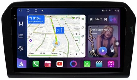 Магнитола для Jetta VA3 2019+ - FarCar BM9-2K-9512-VA3 монитор 9.5" 2K QLED на Android 14, TS10, 4+32Гб, CarPlay, 4G SIM-слот