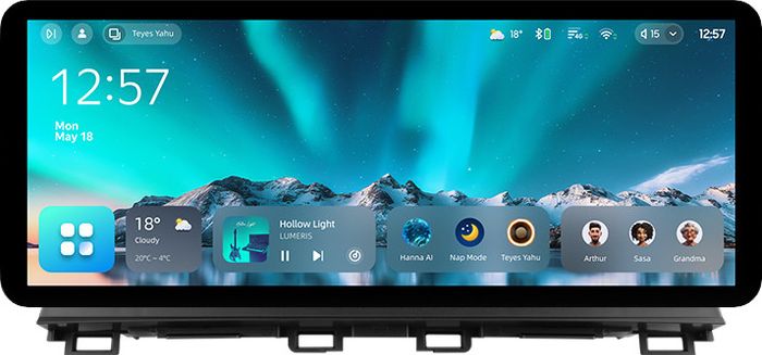 Магнитола для Mazda 3 BM, Axela 2013-2019 - Teyes CC4 монитор 12.3" 2K QLED + рамка LUX, Android 14, Быстрейшая, Snapdragon 680, DSP, CarPlay, 4G SIM-слот