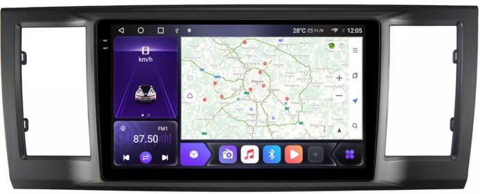 Магнитола для Volkswagen T6 Caravelle, Multivan, Transporter 2015-2019 - Kuberg OL-9122 QLed+2K, Android 12, TS10,  CarPlay, 4G SIM-слот