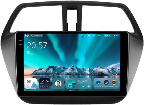 Магнитола для Suzuki SX4 2 2013-2021 (штатная КЗВ) - Teyes CC4 монитор 9.2" 2K QLED на Android 14, Быстрейшая, Snapdragon 680, DSP, CarPlay, 4G SIM-слот