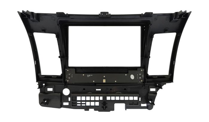 Комплект рамки с разъёмами 9" Mitsubishi Lancer X 2007-2014 с кнопками и крутилками