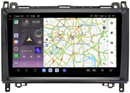 Магнитола для Mercedes-Benz Viano/Vito W639, Vito W447, A класс W169, B класс W245, Sprinter W906, VW Crafter - Kuberg OL-9946 QLed+2K, Android 13, TS20, CarPlay, 4G SIM-слот