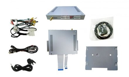 Мультимедиа блок для Toyota Camry 75 2020-2022 c 8" экраном (поддержка JBL и 360) - RDL-03-8/128 на Android 12, ТОП процессор, Carplay, 4G SIM-слот, 8/128ГБ