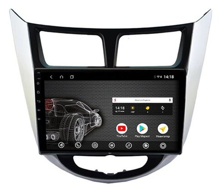 Магнитола для Hyundai Solaris 2010-2016 - AK476R9-MTK Android 10, 8-ядер, 2Гб-32Гб