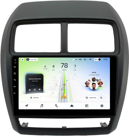 Магнитола для Mitsubishi ASX 2017+ - Teyes CC4L монитор 9" IPS на Android 14, Быстрая, Snapdragon 662, CarPlay, 4G SIM-слот