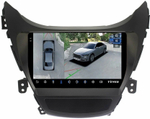 Магнитола для Hyundai Elantra 5 MD 2011-2013 - Teyes CC3-2K-360 на Android 10, 2K QLED, 6Гб+128Гб, CarPlay, 4G SIM-слот, 4 камеры в комплекте