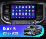 Магнитола для Dodge RAM 5 2018-2023+ - Kuberg QLed, Android 13, Быстрейшая, CarPlay, SIM-слот
