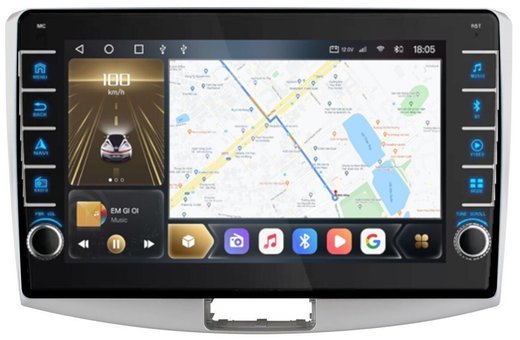 Магнитола для Volkswagen Passat 2005-2015 (B6, B7, CC) - Kuberg OL-1901 (кнопки и крутилки), Android 12, TS10, CarPlay, 4G SIM-слот