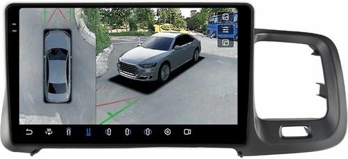 Магнитола для Volvo S60 2 Y20 2010-2018 - FarCar BX9-360-9682 монитор 9.5" 2K QLED на Android 13, 6Гб+128Гб, CarPlay, 4G SIM-слот, 4 камеры в комплекте