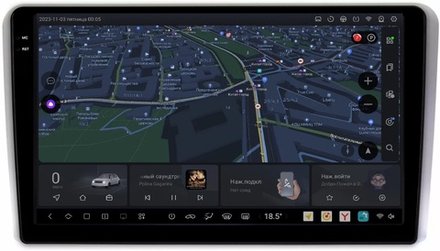 Магнитола для AUDI A3 2003-2012 - Kuberg OL-9968 QLed+2K, Android 13, UIS7870 (DUDU7), CarPlay, SIM-слот
